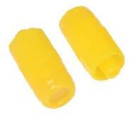Заглушка инфузионная с инъекционной мембраной с креплением Луер лок желтая с 36 ребрами — 300шт. купить в Челябинске