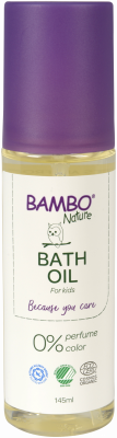 Детское масло для ванны Bambo Nature купить оптом в Челябинске