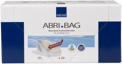 Abri-Bag Гигиенические впитывающие пакеты для туалета 51,5x39 см купить оптом в Челябинске