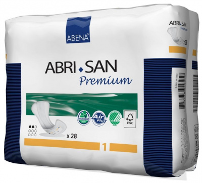 Урологические прокладки Abri-San Premium 1, 200 мл купить оптом в Челябинске
