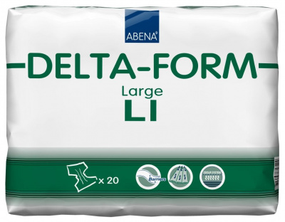 Delta-Form Подгузники для взрослых L1 купить оптом в Челябинске
